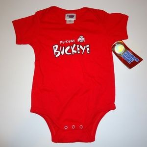 OHIO STATE BUCKEYES INFANT BABY NEWBORN BODYSUIT